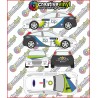 Ford Focus 2004 BP Monte Carlo Full Rally graphics Kit