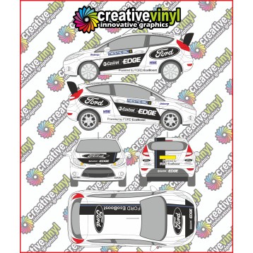 Ford Fiesta 2012 Finland Full Rally Graphics Kit