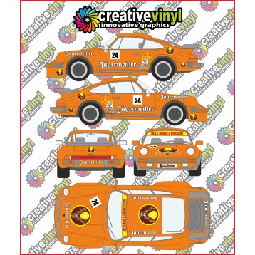 Porsche 911 RSR Jägermeister Full Graphics Kit