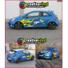 Vauxhall / Opel Corsa OPC Flames Full Graphics Kit