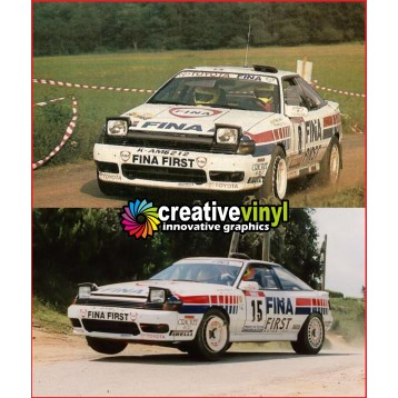 Toyota Celica ST165 1991 Rally France Full Graphics Kit