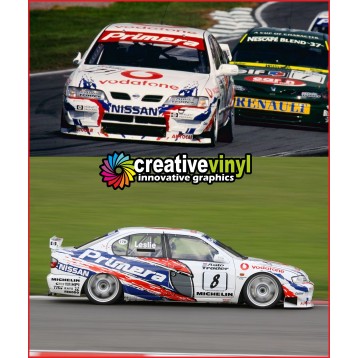 Nissan Primera BTCC 1998 Full Graphics Kit
