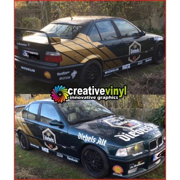 BMW E36 Diebels Alt Full Rally graphics Kit