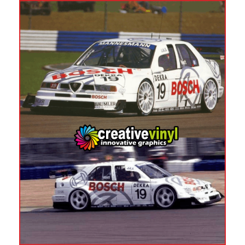 Alfa 155 Bosch 1996 DTM Full Graphics Kit
