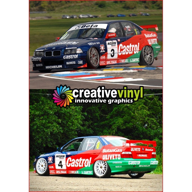 BMW E36 STW 1997 McLaren Full Graphics Kit