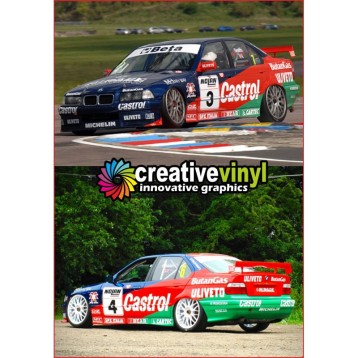 BMW E36 STW 1997 McLaren Full Graphics Kit