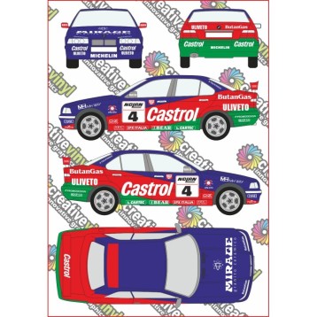 BMW E36 STW 1997 McLaren Full Graphics Kit