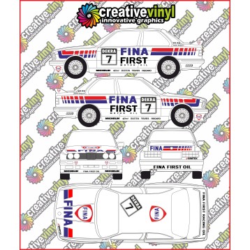 BMW E30 M3 1992 DTM Full Rally Graphics Kit