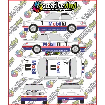 BMW E30 M3 1992 DTM Full Rally Graphics Kit