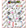 BMW 320i Schnitzer Team STW 95 Full Rally graphics Kit