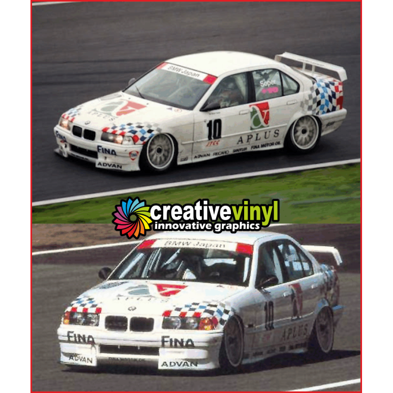 BMW 318i 1995 JTCC Full Graphics Rally Kit
