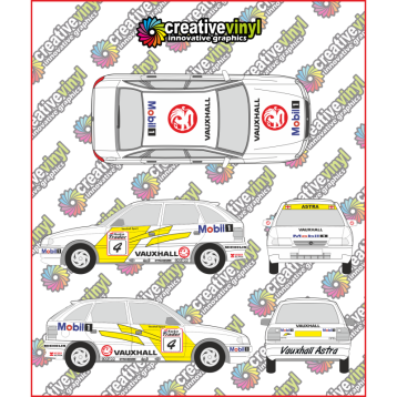 Vauxhall / Opel Astra Kadett Graphics Kit