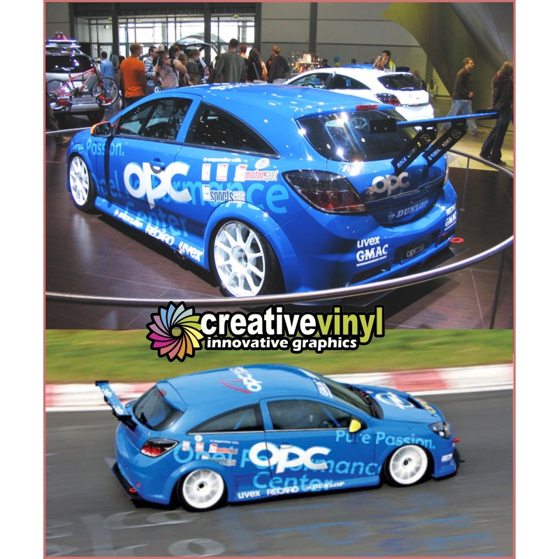 Vauxhall Opel ASTRA OPC Full Graphics Kit