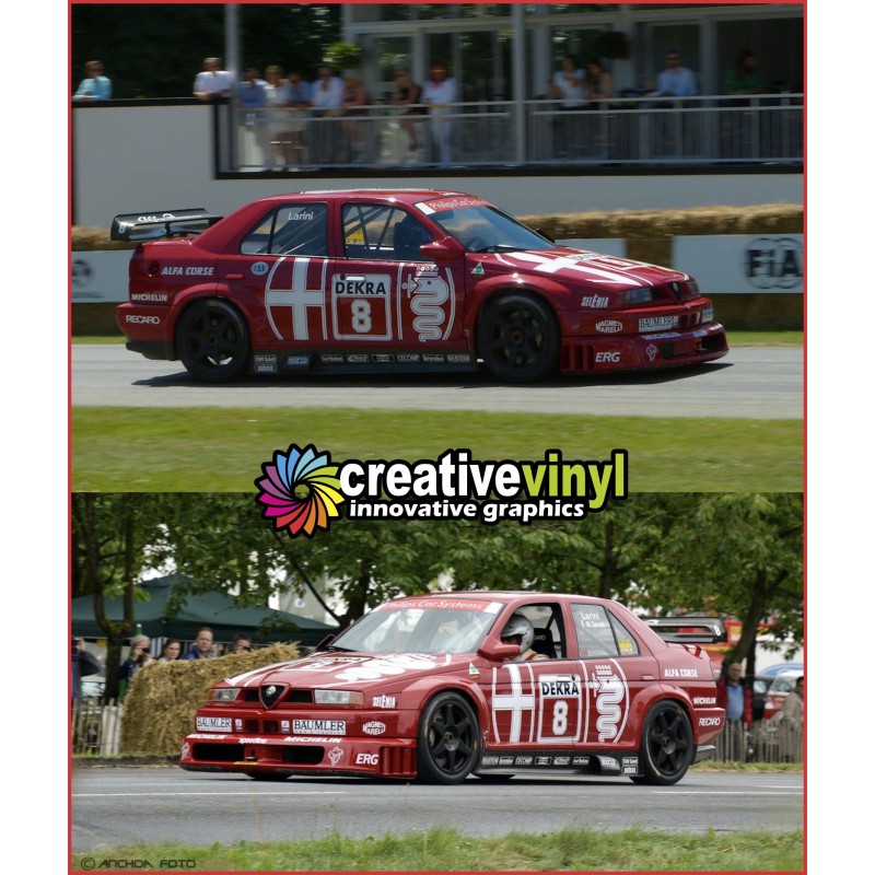 Alfa 155 1993 DTM Nannini Full Graphics Kit