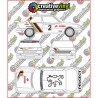 Peugeot 309 San Froilan Rally 1993 Graphics Kit