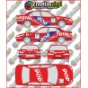 PEUGEOT 406 1996 BTCC FULL RALLY GRAPHICS KIT