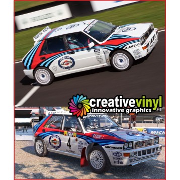 Lancia Delta Martini WRC Full Graphics Kit