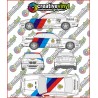 BMW E36 Warsteiner Full Rally Graphics Kit