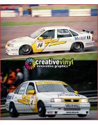 Vauxhall Cavalier 1995 BTCC Full Rally Graphics Kit