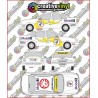 Vauxhall Cavalier 1995 BTCC Full Rally Graphics Kit