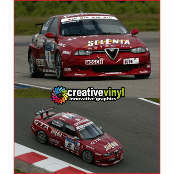 Alfa 156 GTA 2002 BTCC DTM Full Graphics Kit Alfa 156 GTA 2002 BTCC DTM Full Graphics Kit