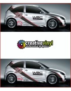 Vauxhall / Opel Corsa WRC Stripes Graphics Kit