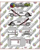 Vauxhall / Opel Corsa WRC Stripes Graphics Kit