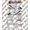Vauxhall / Opel Corsa WRC Stripes Graphics Kit