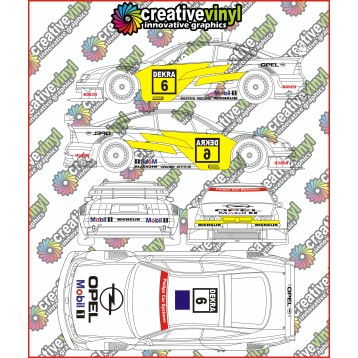 Vauxhall / Opel Calibra 1994 DTM Full Rally Graphics Kit