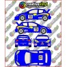 Peugeot 206 Catalunya 2001 Full Rally Graphics Kit
