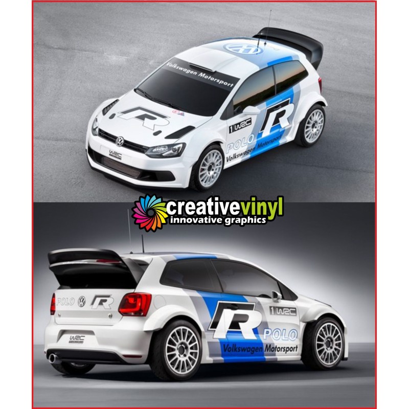Volkswagen Polo R Full Rally Graphics Kit