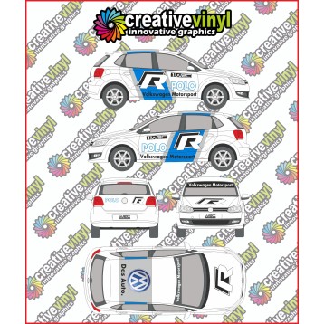 Volkswagen Polo R Full Rally Graphics Kit