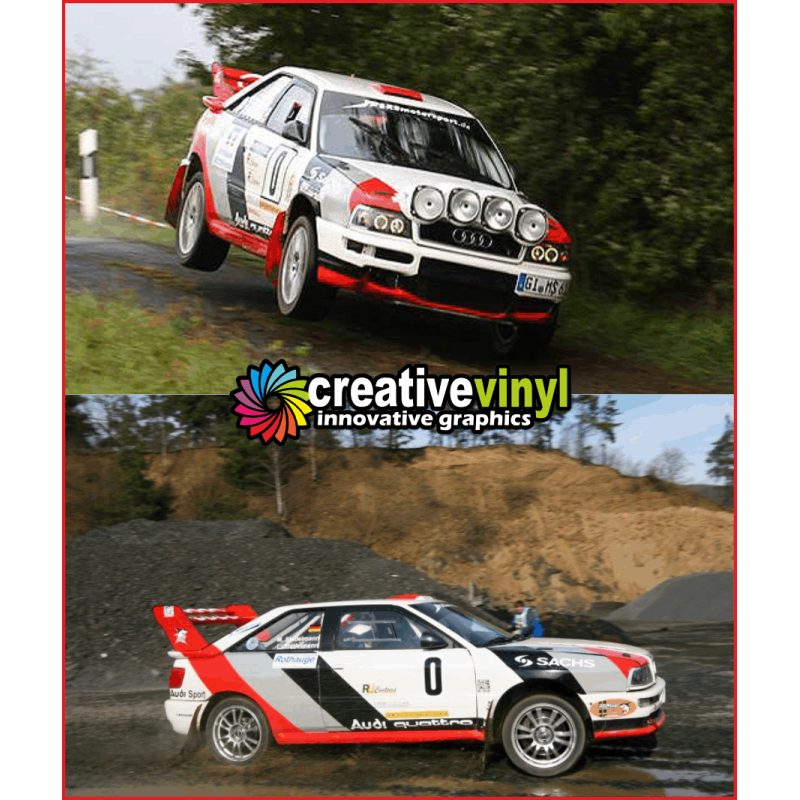 Audi S2 1994 Full Rally Graphics Kit