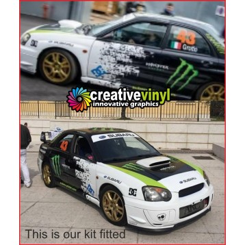 Subaru Impreza Gymkhana Full Graphics Kit