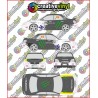 Subaru Impreza Gymkhana Full Graphics Kit