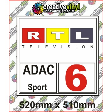 RTL TV Rally Number Boards