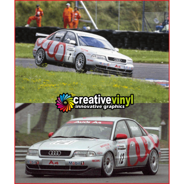 Audi A4 1998 BTCC Graphics  Full Kit