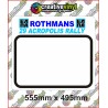 Rothmans Acropolis Rally Number Boards