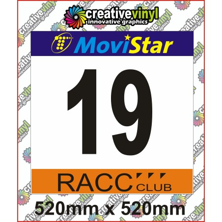 Number Call Rally Moviestar Rally Number Boards
