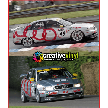 Audi A4 1996 BTCC Graphics  Full Kit
