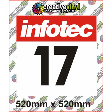 Infotec Rally Number Boards