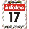 Infotec Rally Number Boards