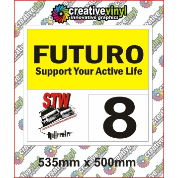 FUTURO STW Rally Number Boards