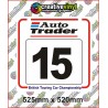 Auto Trader Rally Number Boards