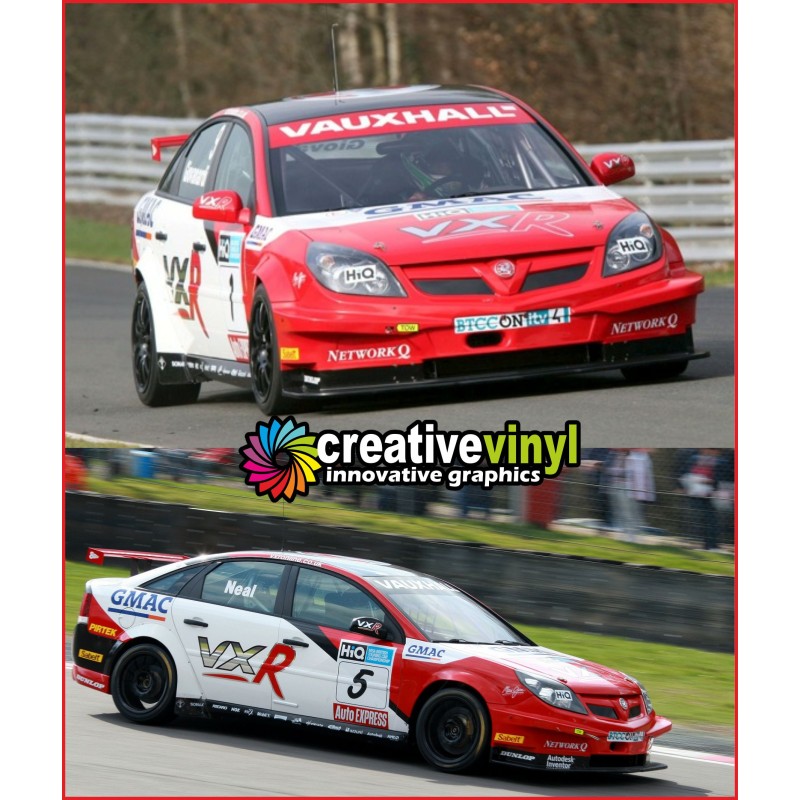 Vauxhall Vectra BTCC VXR 2008 Full Graphics Kit