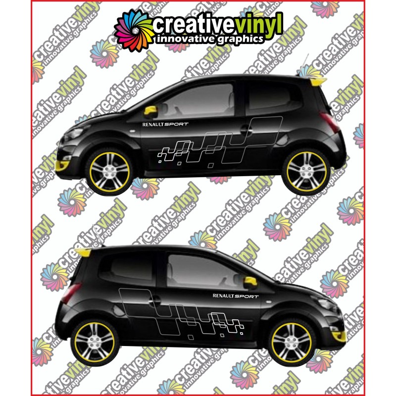 Renault Twingo Sport Side Graphics v2
