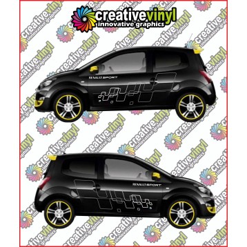 Renault Twingo Sport Side Graphics v2