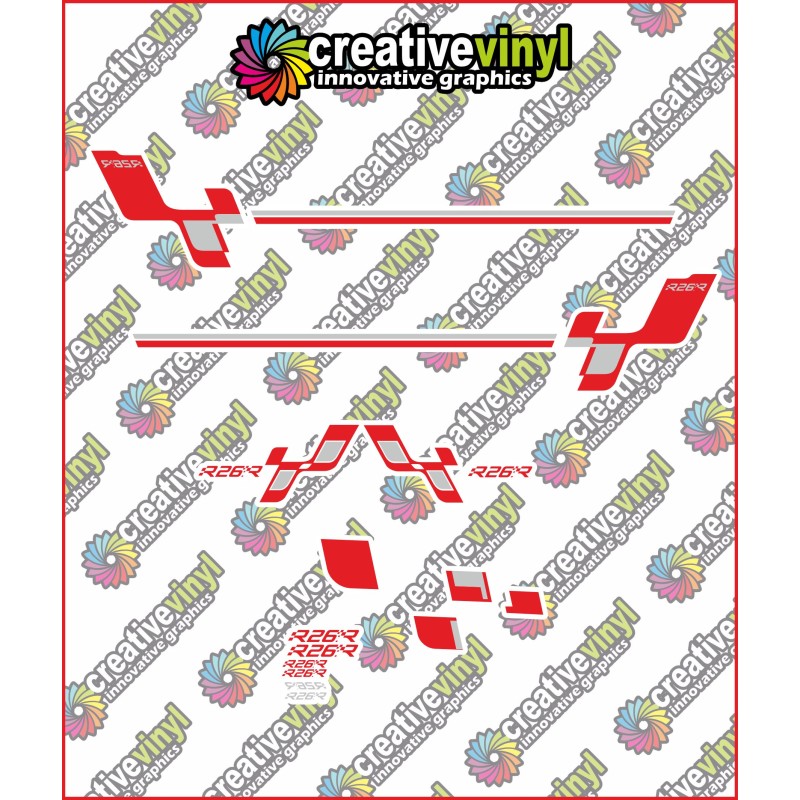 Renault Window Graphics Renault Megane R26R Full Graphics Kit