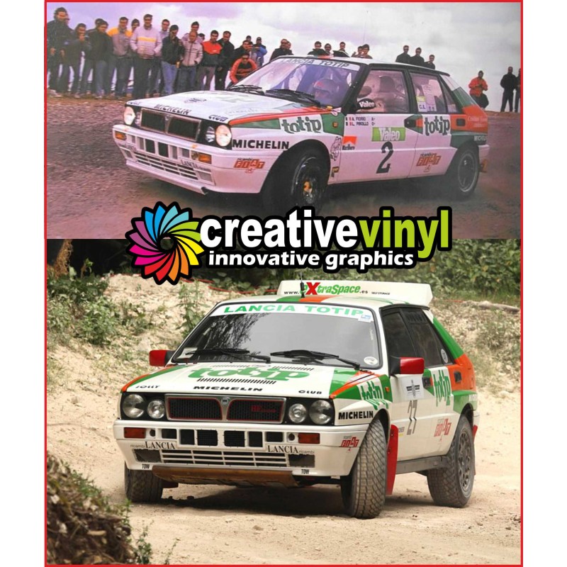 Lancia Delta Totip WRC 1989 Full Graphics Kit