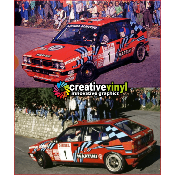 Lancia Delta 89 San Remo Full Graphics Kit